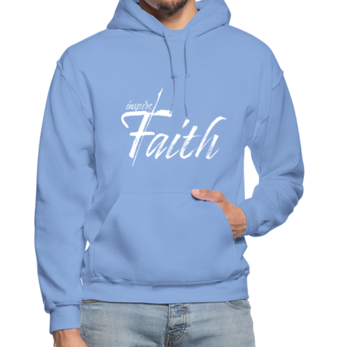 Mens Hoodie - Pullover Hooded Sweatshirt - Graphic/inspire Faith