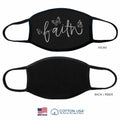 Faith Butterfly Face Mask