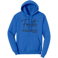 Graphic Hoodie Sweatshirt - Faith Hooded Shirt