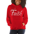 Womens Hoodie - Pullover Sweatshirt - Pink Graphic / Inspire Faith
